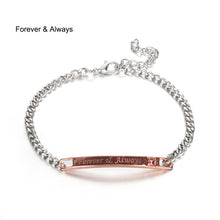 Load image into Gallery viewer, 1PC/1Pair Trendy Lovely Couple Bracelets Men&amp;Women Her King His Queen Romantic Crystal Crown Fashion Accessories Hand Jewelry
