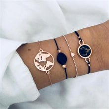 Load image into Gallery viewer, Ahmed 15 Style Bohemian Trendy Bracelet sets for Women Fashion Plain Shell Map Heart Animal Palm Beads Tassel Bracelets Jewelry