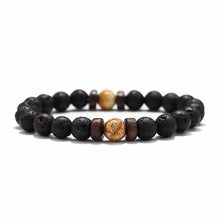 Load image into Gallery viewer, Fashion Lava Stone Bracelet Men Natural Moonstone Bead Chakra Bracelet Male Charm Diffuser Bracelets Heren Armband Jewelry Gift